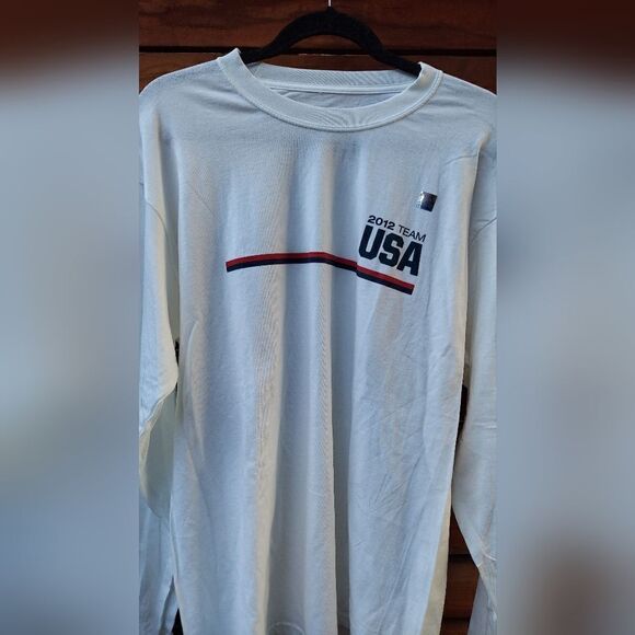 Olympic Team Long Sleeve T-shirt 2012 Team USA Official Licensed Size L - Picture 2 of 6